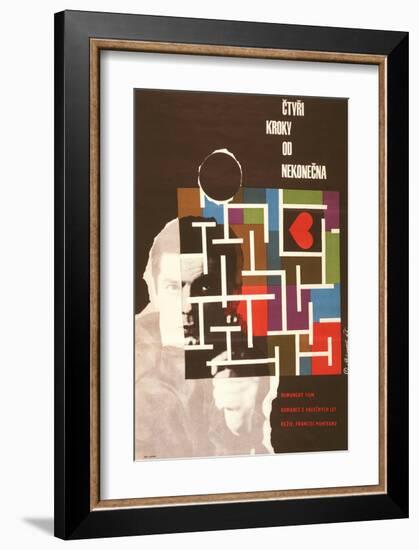 Four Steps From Infinity-Ctyri-null-Framed Art Print