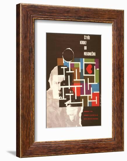 Four Steps From Infinity-Ctyri-null-Framed Premium Giclee Print