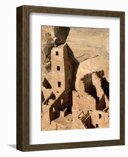 Four Story House in Cliff Palace-Joseph Sohm-Framed Photographic Print