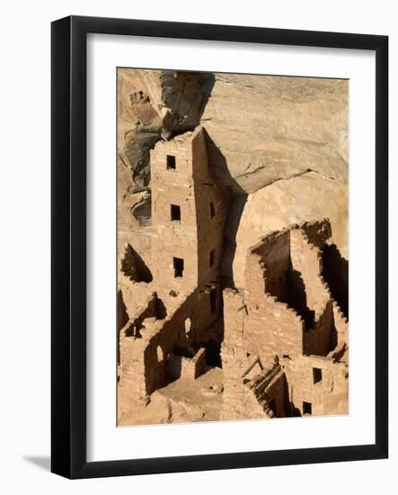 Four Story House in Cliff Palace-Joseph Sohm-Framed Photographic Print