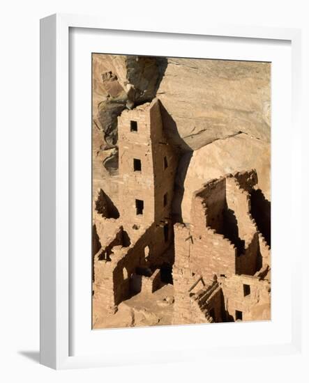 Four Story House in Cliff Palace-Joseph Sohm-Framed Photographic Print