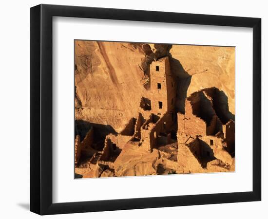 Four Story House in Cliff Palace-Joseph Sohm-Framed Photographic Print