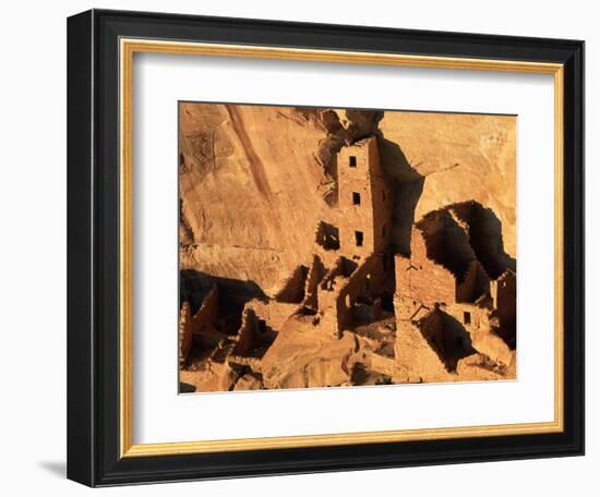 Four Story House in Cliff Palace-Joseph Sohm-Framed Photographic Print