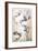Four Studies of Horses' Legs, C1500-Leonardo da Vinci-Framed Premium Giclee Print