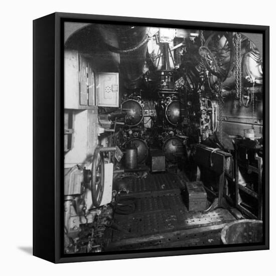 Four Torpedo Tubes in the Forward Compartment of a German U-Boat, World War I, 1918-null-Framed Premier Image Canvas