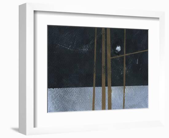 Four Trees and the Moon I-Paul Bailey-Framed Art Print