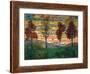 Four Trees, c.1917-Egon Schiele-Framed Art Print