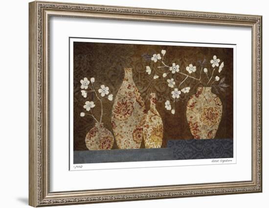 Four Vases I-Yuko Lau-Framed Giclee Print