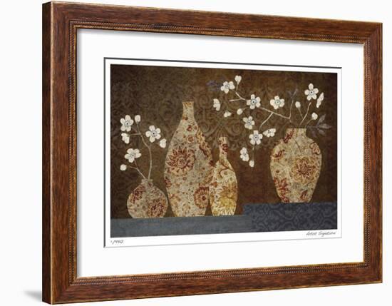 Four Vases I-Yuko Lau-Framed Giclee Print