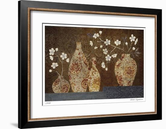 Four Vases I-Yuko Lau-Framed Giclee Print