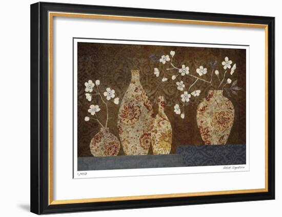 Four Vases I-Yuko Lau-Framed Giclee Print