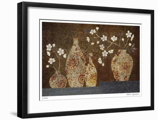 Four Vases I-Yuko Lau-Framed Giclee Print