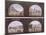 Four Views of London Sites Seen Through an Arch, C1820-null-Mounted Giclee Print