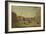 Four Views of London: the Privy Garden, Whitehall-Antonio Joli-Framed Giclee Print