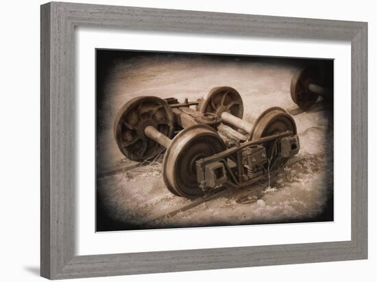 Four Wheel Truck-George Johnson-Framed Photo
