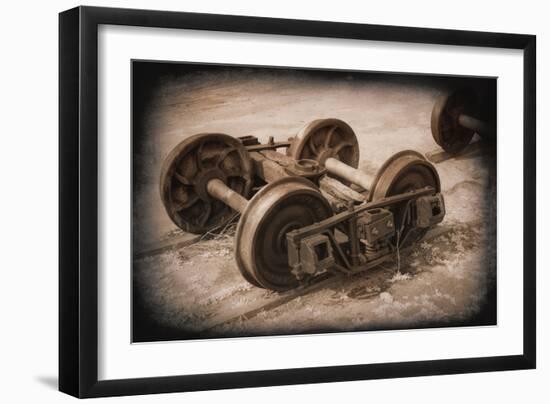 Four Wheel Truck-George Johnson-Framed Photo