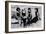 Four Women at the Beach Photograph - Atlantic City, NJ-Lantern Press-Framed Art Print