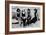 Four Women at the Beach Photograph - Atlantic City, NJ-Lantern Press-Framed Art Print