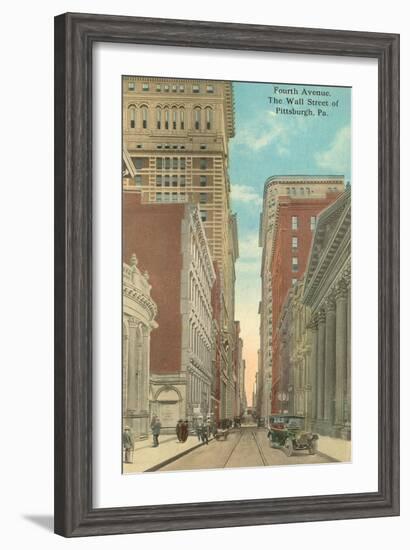 Fourth Avenue, Pittsburgh, Pennsylvania-null-Framed Art Print