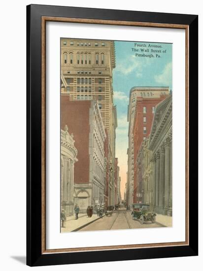 Fourth Avenue, Pittsburgh, Pennsylvania-null-Framed Art Print