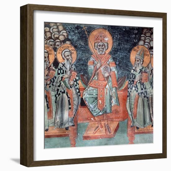 Fourth Ecumenical Council, Held in 451 Ad, at Chalcedon-Symeon Axenti-Framed Giclee Print