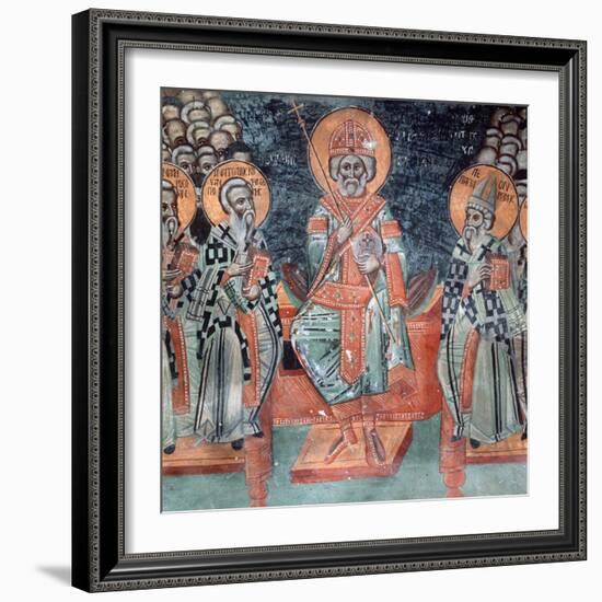 Fourth Ecumenical Council, Held in 451 Ad, at Chalcedon-Symeon Axenti-Framed Giclee Print