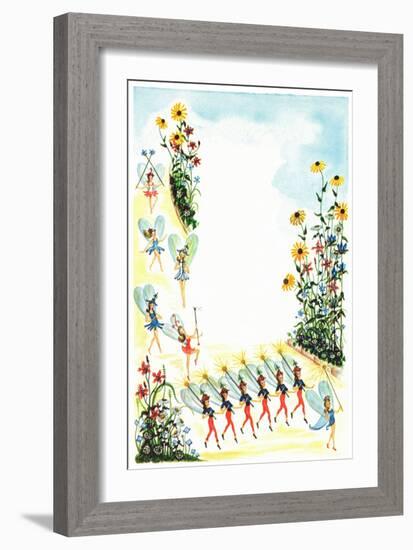 Fourth of July - Jack & Jill-Susan Carlton Smith-Framed Giclee Print