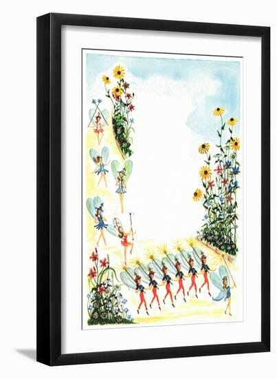 Fourth of July - Jack & Jill-Susan Carlton Smith-Framed Giclee Print
