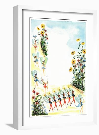 Fourth of July - Jack & Jill-Susan Carlton Smith-Framed Giclee Print