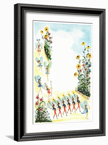 Fourth of July - Jack & Jill-Susan Carlton Smith-Framed Giclee Print