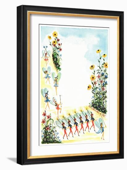 Fourth of July - Jack & Jill-Susan Carlton Smith-Framed Giclee Print