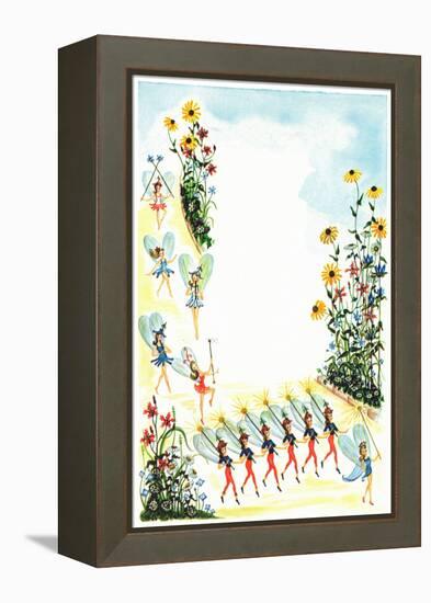 Fourth of July - Jack & Jill-Susan Carlton Smith-Framed Premier Image Canvas