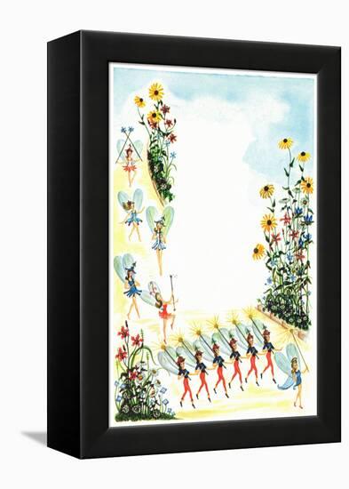 Fourth of July - Jack & Jill-Susan Carlton Smith-Framed Premier Image Canvas