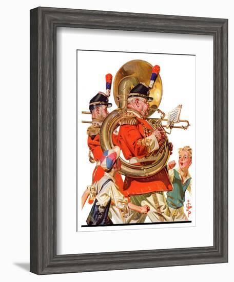 "Fourth of July Parade,"July 1, 1933-Joseph Christian Leyendecker-Framed Giclee Print