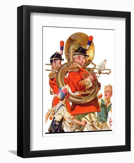 "Fourth of July Parade,"July 1, 1933-Joseph Christian Leyendecker-Framed Giclee Print