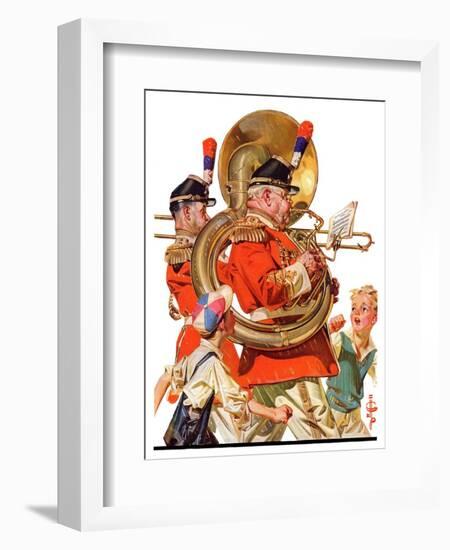 "Fourth of July Parade,"July 1, 1933-Joseph Christian Leyendecker-Framed Giclee Print