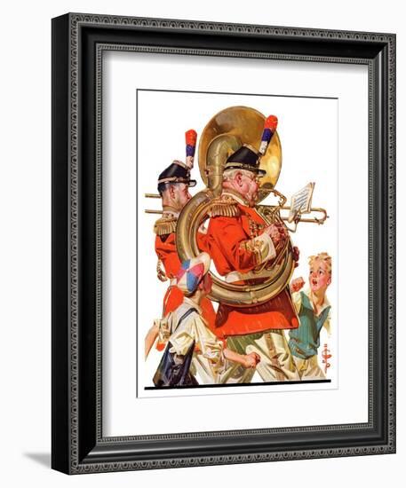 "Fourth of July Parade,"July 1, 1933-Joseph Christian Leyendecker-Framed Giclee Print