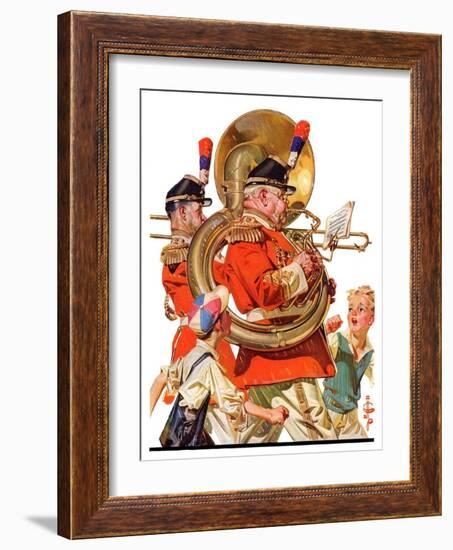 "Fourth of July Parade,"July 1, 1933-Joseph Christian Leyendecker-Framed Giclee Print