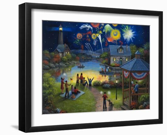 Fourth of July-John Zaccheo-Framed Giclee Print