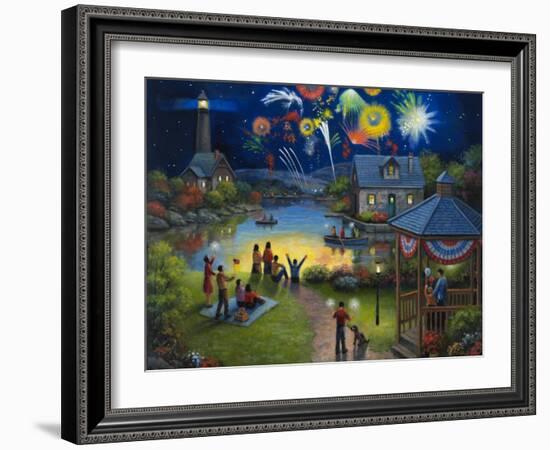 Fourth of July-John Zaccheo-Framed Giclee Print