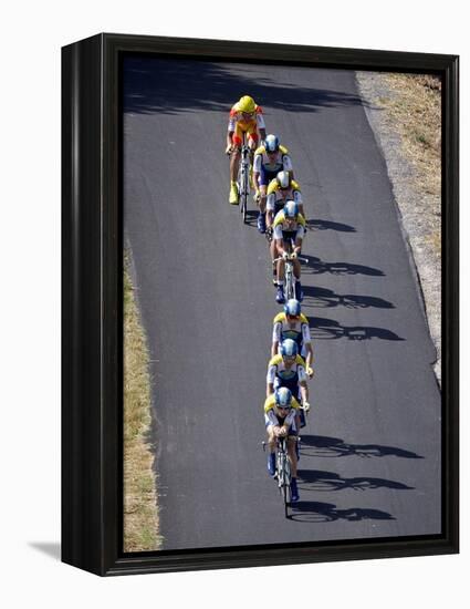 Fourth Stage of Tour de France, Montpellier, July 7, 2009-null-Framed Premier Image Canvas