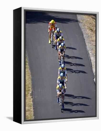 Fourth Stage of Tour de France, Montpellier, July 7, 2009-null-Framed Premier Image Canvas