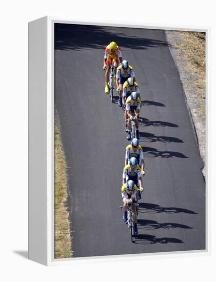 Fourth Stage of Tour de France, Montpellier, July 7, 2009-null-Framed Premier Image Canvas