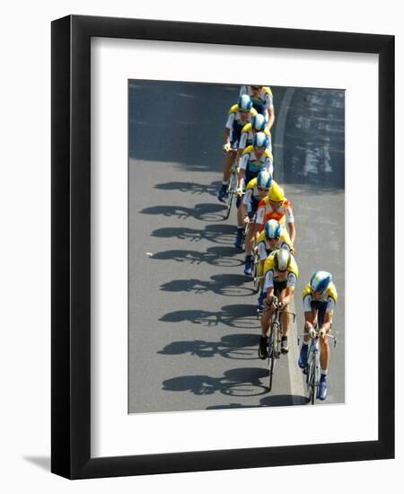 Fourth Stage of Tour de France, Montpellier, July 7, 2009-null-Framed Photographic Print