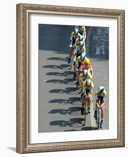 Fourth Stage of Tour de France, Montpellier, July 7, 2009-null-Framed Photographic Print