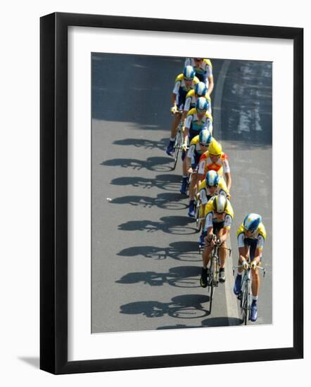 Fourth Stage of Tour de France, Montpellier, July 7, 2009-null-Framed Photographic Print