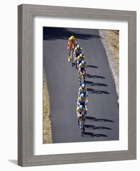 Fourth Stage of Tour de France, Montpellier, July 7, 2009-null-Framed Photographic Print