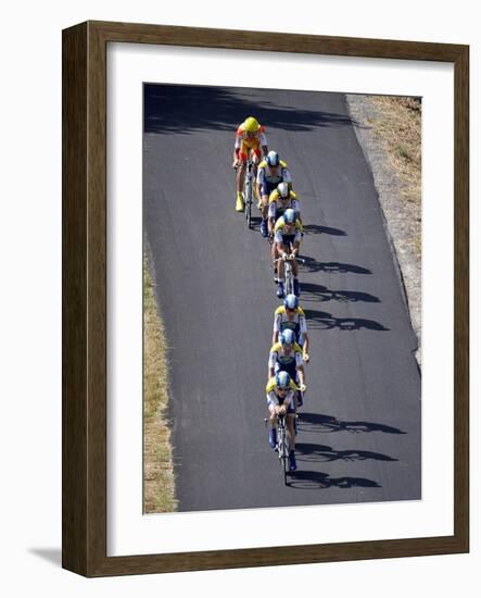 Fourth Stage of Tour de France, Montpellier, July 7, 2009-null-Framed Photographic Print