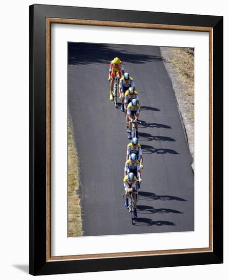 Fourth Stage of Tour de France, Montpellier, July 7, 2009-null-Framed Photographic Print