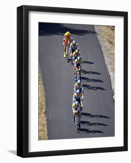 Fourth Stage of Tour de France, Montpellier, July 7, 2009-null-Framed Photographic Print